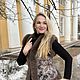 Заказать Жилетка Ясно солнышко с песцом. Ульяна Смирнова. Ярмарка Мастеров. . Жилеты Фото №3