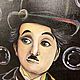 Арт портрет «Чарли Чаплин». Картины. Saniя. Ярмарка Мастеров.  Фото №6
