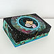 Pine box "Song of the sea" 18x24x12sm, Box, Moscow,  Фото №1