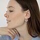 Серьги Одуванчик. Серьги классические. zazki.jewelry.order. Ярмарка Мастеров.  Фото №4