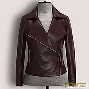 Одежда handmade. Livemaster - original item Leather jacket 