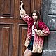 Кардиган с косами. Кардиганы. Анастасия Крутько (vanila-knit). Интернет-магазин Ярмарка Мастеров.  Фото №2