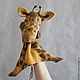 Giraffe. Glove puppet. Bi-BA-Bo. Puppet show. Taya Kart. Online shopping on My Livemaster.  Фото №2