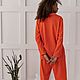 Костюм трикотажный футер ORANGE. Костюмы. SILVASHI STORE. Ярмарка Мастеров.  Фото №6