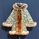 Jacket with a green pattern and fox fur. Outerwear Jackets. National Brand. My Livemaster. Фото №5