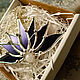 Purple Lotus (p-020-05s). Pendants. #Ofel_way. My Livemaster. Фото №4