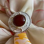 Украшения handmade. Livemaster - original item Sunset. Earrings and ring with carnelian in 925 silver. Handmade.