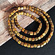 Cuentas Camerún ébano / Guayaco cubo 6h6mm 10 piezas. Beads1. - Olga - Mari Ell Design. Ярмарка Мастеров.  Фото №6