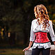 Breast Corset ' Rosalia'. Inframammary corset. Corsets. okuznecova. Online shopping on My Livemaster.  Фото №2