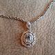 Подвеска "Первый бал". Натуральный Топаз Sky Blue, серебро. Подвеска. Tatyana's Jewelry for the soul. Ярмарка Мастеров.  Фото №4