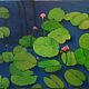 Painting landscape Pond with lotuses, Pictures, Novokuznetsk,  Фото №1