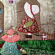 Лоскутное панно Дамы Амстердама. Панно. Текстильные Фантазии (patchwork-pskov). Ярмарка Мастеров.  Фото №5