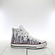 Высокие кеды Converse Небоскребы города Готэм (по сериалу Gotham). Кеды. Алексия Яркая (prospectavenue). Интернет-магазин Ярмарка Мастеров.  Фото №2