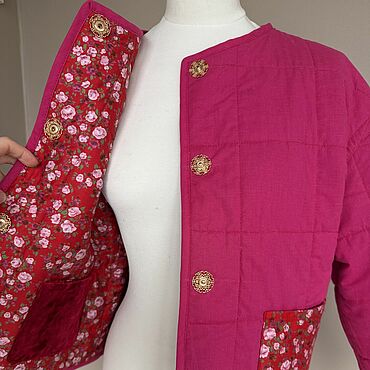 Жакет Розочки. Дизайн-студия Slada Fashion. Одежда женская ручной работы - Ярмарка Мастеров Одежда женская ручной работы. Ярмарка Мастеров - ручная работа Жакет Розочки. Handmade.