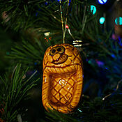 Сувениры и подарки handmade. Livemaster - original item Lapot is a toy for the Christmas tree. Handmade.