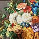 Вышитая крестом картина «Голландский натюрморт с цветами». Картины. Svetlana-4cj. Интернет-магазин Ярмарка Мастеров.  Фото №2