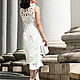 Order dresses: ' White rose'. BORODULINS (BORODULINS-Russ). Livemaster. . Dresses Фото №3