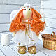 Текстильная кукла Снежный ангел, Куклы и пупсы, Москва,  Фото №1