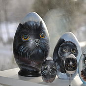 Egg Winter cats