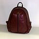 Backpack leather 89. Backpacks. Elena. My Livemaster. Фото №4