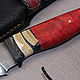 Handmade hunting knife 'Fang' Damascus steel. Knives. zlathunter. My Livemaster. Фото №4