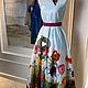 Ткань ЭКСКЛЮЗИВ OSCAR DE LA RENTA хлопок поплин,Италия. Ткани. ТКАНИ OUTLET. Ярмарка Мастеров.  Фото №10