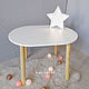 Children's table 'Oval', Furniture for a nursery, Novosibirsk,  Фото №1