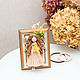 Order Macrame doll in photo frame 15/20. Textile Shop Natalya. Livemaster. . Interior doll Фото №3