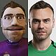 Портретная кукла, Игорь Акинфеев, для съёмок muppets show, Ростовые куклы, Пермь,  Фото №1