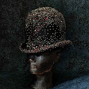 Аксессуары handmade. Livemaster - original item Bowler Hat 