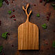 Order Cutting board made of oak with a small sprig. Free shipping. alysarus. Livemaster. . Cutting Boards Фото №3