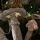 Загадочные и  Мистические мухоморы, елочные украшения, Елочные игрушки, Москва,  Фото №1