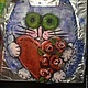 Кот на "Любовь". Для дома и интерьера. Наталья (Natashanevin). Интернет-магазин Ярмарка Мастеров.  Фото №2