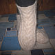 Short women's knitted socks From Leo. Socks. Warm Yarn. Online shopping on My Livemaster.  Фото №2