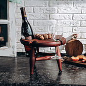 Для дома и интерьера handmade. Livemaster - original item Wine table made of Siberian cedar VN8. Handmade.
