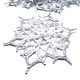 Order Snowflake 9 cm white with silver crochet. BarminaStudio (Marina)/Crochet (barmar). Livemaster. . Christmas decorations Фото №3
