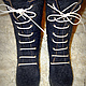 Boots-boots soled with laces. High Boots. Natalia Ivanova. Online shopping on My Livemaster.  Фото №2