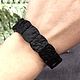 Bracelet natural black obsidian. Bead bracelet. naturalkavni. Online shopping on My Livemaster.  Фото №2