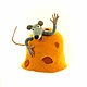 Order A hat for a bath mouse. Dolls Elena Mukhina. Livemaster. . Bath accessories Фото №3