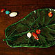 Керамическая тарелка в форме листа фикуса, Тарелки, Санкт-Петербург,  Фото №1