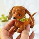 Сонечка (6см). Тедди Зверята. teddy_and_toys. Интернет-магазин Ярмарка Мастеров.  Фото №2
