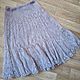 Openwork skirt 'Peacock feathers' handmade. Skirts. hand knitting from Galina Akhmedova. Online shopping on My Livemaster.  Фото №2
