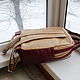 Backpack leather Matryoshka custom for Margarita. Classic Bag. Innela- авторские кожаные сумки на заказ.. My Livemaster. Фото №4