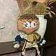  Интерьерная кукла: Интерьерная кукла: Влюблённый заяц, Чердачная кукла, Новомосковск,  Фото №1