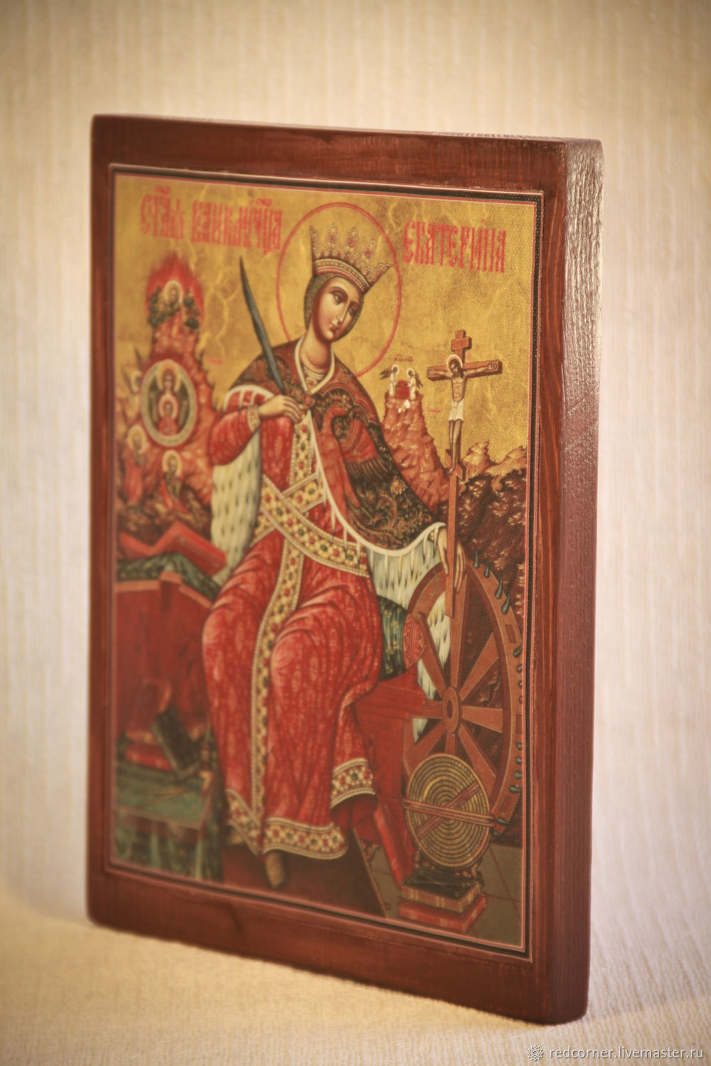 Икона Великомученица Екатерина в интернет-магазине Ярмарка Мастеров по ...
