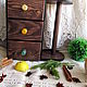 Chest of drawers 'the Country of lemons' Painted (pine). Utensils. Things history. Online shopping on My Livemaster.  Фото №2
