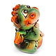 Ceramic statuette 'Kuzma the Dragon'. Figurine. aboka. My Livemaster. Фото №4