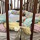 Bumpers in the crib: Knitted border-pigtail, Sides for crib, Ulyanovsk,  Фото №1
