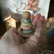 Куклы и игрушки handmade. Livemaster - original item Mini figures for photo shoots and interior. Pyramid. Handmade.