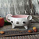 Order sweets bowls: Mouse - hazel, Gravy Mouse. alisbelldoll (alisbell). Livemaster. . Candy Dishes Фото №3